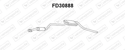 Presilenciador Ford SIERRA II Hatchback · Ford SIERRA II · Ford SIERRA II Turnier