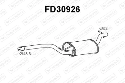 Presilenciador Ford FOCUS I · Ford FOCUS I Turnier · Ford FOCUS I Saloon