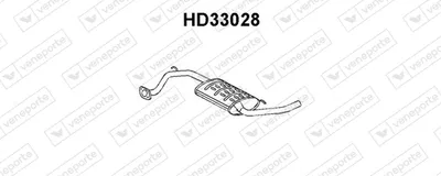 Silenciador posterior Honda CIVIC IV Hatchback