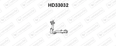 Tubo de escape VENEPORTE HD33032