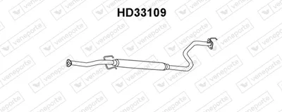 silenciador del medio Honda CIVIC VI Fastback · Honda CIVIC VI Aerodeck · Rover 400 II Hatchback