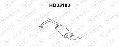 Silenciador posterior Honda CIVIC III Hatchback