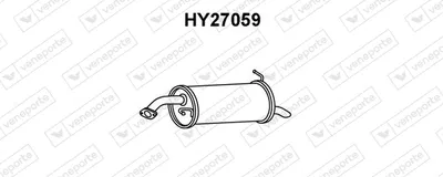 Silenciador posterior VENEPORTE HY27059
