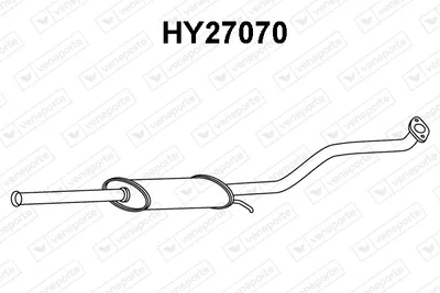 Presilenciador Hyundai GETZ