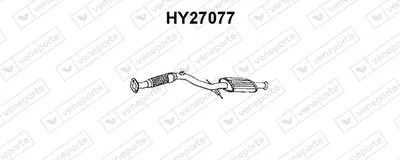 Presilenciador Hyundai MATRIX