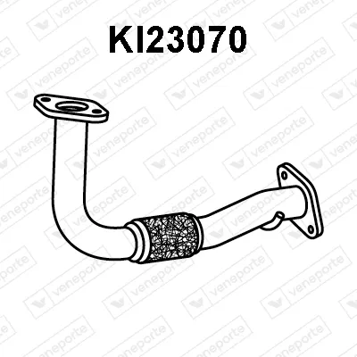 Tubo de escape Kia SPORTAGE II · Kia SPORTAGE II VAN