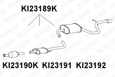 Catalizador Kia CEE'D · Kia PRO CEE'D