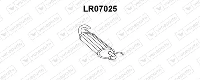 Silenciador posterior Land Rover FREELANDER I