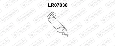 Silenciador posterior Land Rover FREELANDER I