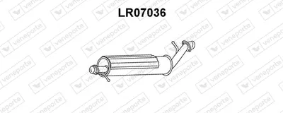 Presilenciador Land Rover RANGE ROVER II