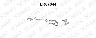 Silenciador posterior Land Rover RANGE ROVER II