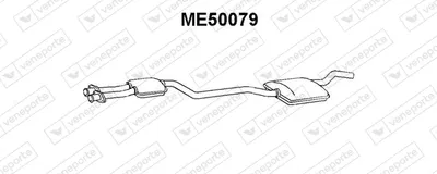 silenciador del medio Mercedes-Benz 123 T-Model · Mercedes-Benz 123 Saloon
