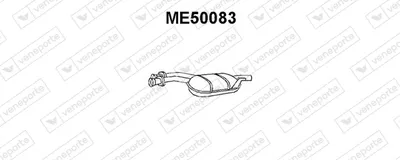 silenciador del medio Mercedes-Benz 124 Coupe · Mercedes-Benz E-CLASS Coupe