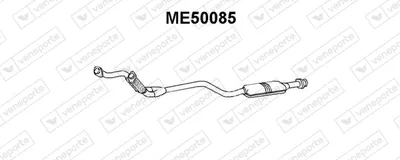 Presilenciador Mercedes-Benz 124 Saloon · Mercedes-Benz 124 T-Model