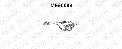 silenciador del medio Mercedes-Benz 124 Saloon · Mercedes-Benz 124 T-Model
