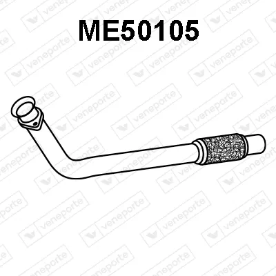 Tubo de escape Mercedes-Benz T1 Bus · Mercedes-Benz T1 Van · Mercedes-Benz T1 Platform/Chassis