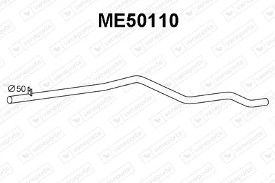 Silenciador posterior Mercedes-Benz T1 Van · Mercedes-Benz T1 Platform/Chassis · Mercedes-Benz T1/TN Van