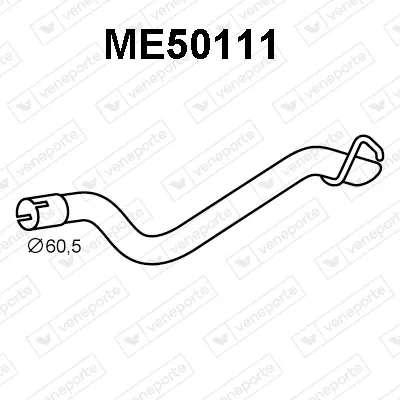 Tubo de escape Mercedes-Benz VIANO · Mercedes-Benz VITO / MIXTO Van