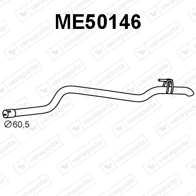 Tubo de escape Mercedes-Benz SPRINTER 2-t Platform/Chassis · Mercedes-Benz SPRINTER 2-t Van · Mercedes-Benz SPRINTER 2-t Bus