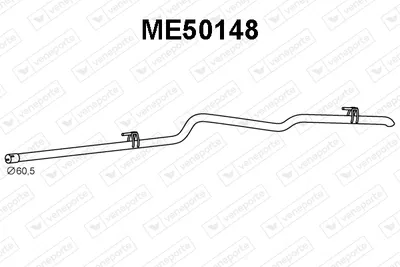 Tubo de escape Mercedes-Benz SPRINTER 3-t Bus · Mercedes-Benz SPRINTER 3-t Platform/Chassis · Mercedes-Benz SPRINTER 3-t Van