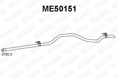 Tubo de escape Mercedes-Benz SPRINTER 4-t Bus · Mercedes-Benz SPRINTER 4-t Van · Mercedes-Benz SPRINTER 4-t Platform/Chassis