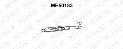 Presilenciador Mercedes-Benz C-CLASS