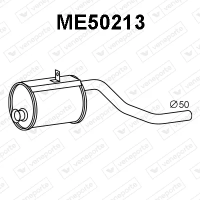 Presilenciador Mercedes-Benz T1 Van · Mercedes-Benz T1 Platform/Chassis