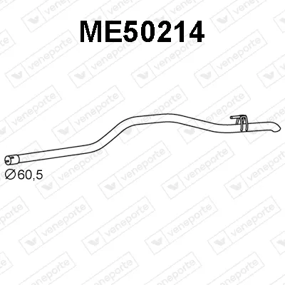Tubo de escape Mercedes-Benz SPRINTER 4-t Bus · Mercedes-Benz SPRINTER 4-t Van · Mercedes-Benz SPRINTER 4-t Platform/Chassis