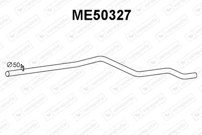 Tubo de escape Mercedes-Benz T1 Bus · Mercedes-Benz T1 Van · Mercedes-Benz T1 Platform/Chassis