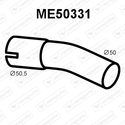 Tubo de escape Mercedes-Benz T1 Van · Mercedes-Benz T1/TN Van