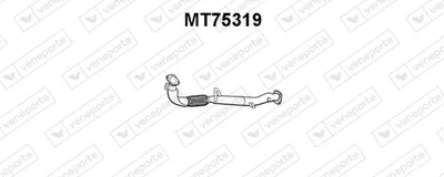 Tubo de escape VENEPORTE MT75319