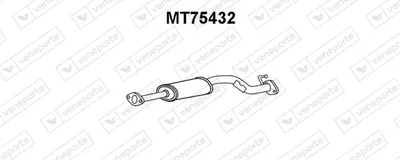 Presilenciador Mitsubishi L200