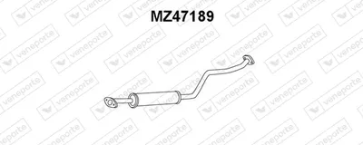 Presilenciador Mazda 323 S VI Saloon · Mazda 323 F VI Hatchback