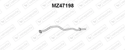 Tubo de escape VENEPORTE MZ47198