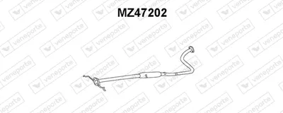 Presilenciador Mazda 121 II