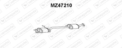 Presilenciador Mazda 323 II Saloon · Mazda 323 III Hatchback · Mazda 323 III Station Wagon