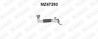Tubo de escape Mazda 626 IV · Mazda 626 IV Hatchback