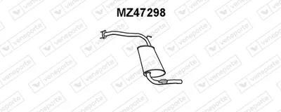 Silenciador posterior VENEPORTE MZ47298