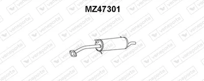 Silenciador posterior VENEPORTE MZ47301