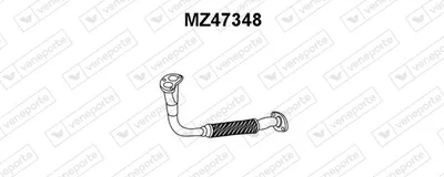 Tubo de escape Mazda 626 III Station Wagon · Mazda 626 III Hatchback
