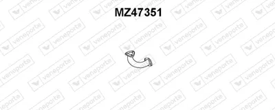 Tubo de escape Mazda 323 C V