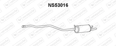Silenciador posterior Nissan CHERRY III · Nissan CHERRY II Hatchback
