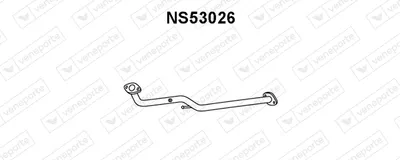 Tubo de escape Nissan ALMERA TINO