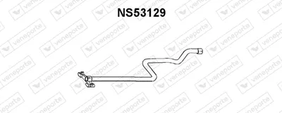 Tubo de escape VENEPORTE NS53129
