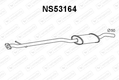 Presilenciador Nissan QASHQAI I