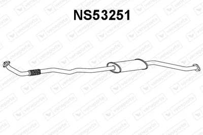 Presilenciador Nissan PICK UP · Nissan NP300 PICKUP