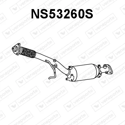 Filtro de partículas Nissan QASHQAI I