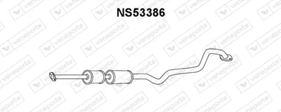 Presilenciador Nissan ALMERA II Hatchback · Nissan ALMERA II