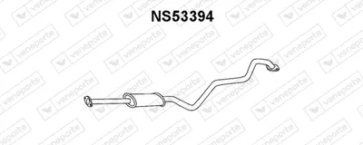 Presilenciador Nissan ALMERA II Hatchback · Nissan ALMERA II