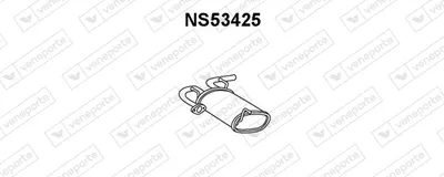 Silenciador posterior Nissan X-TRAIL I